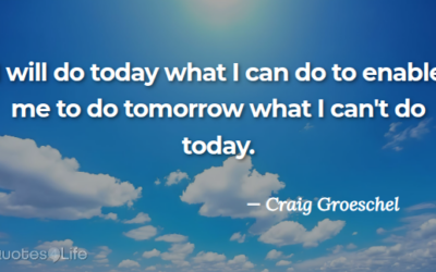 Do This Now to Level Up Later