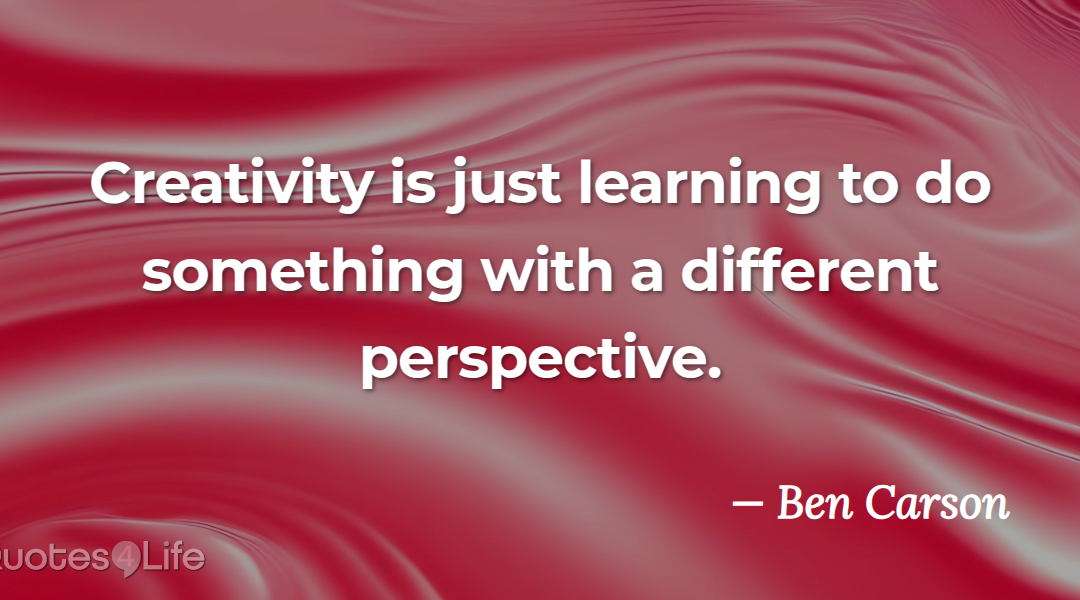 Creative Starts With Just One Shift