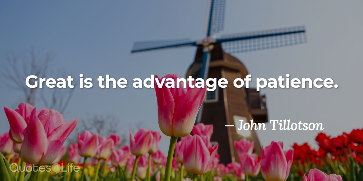 Waiting Has Its Rewards