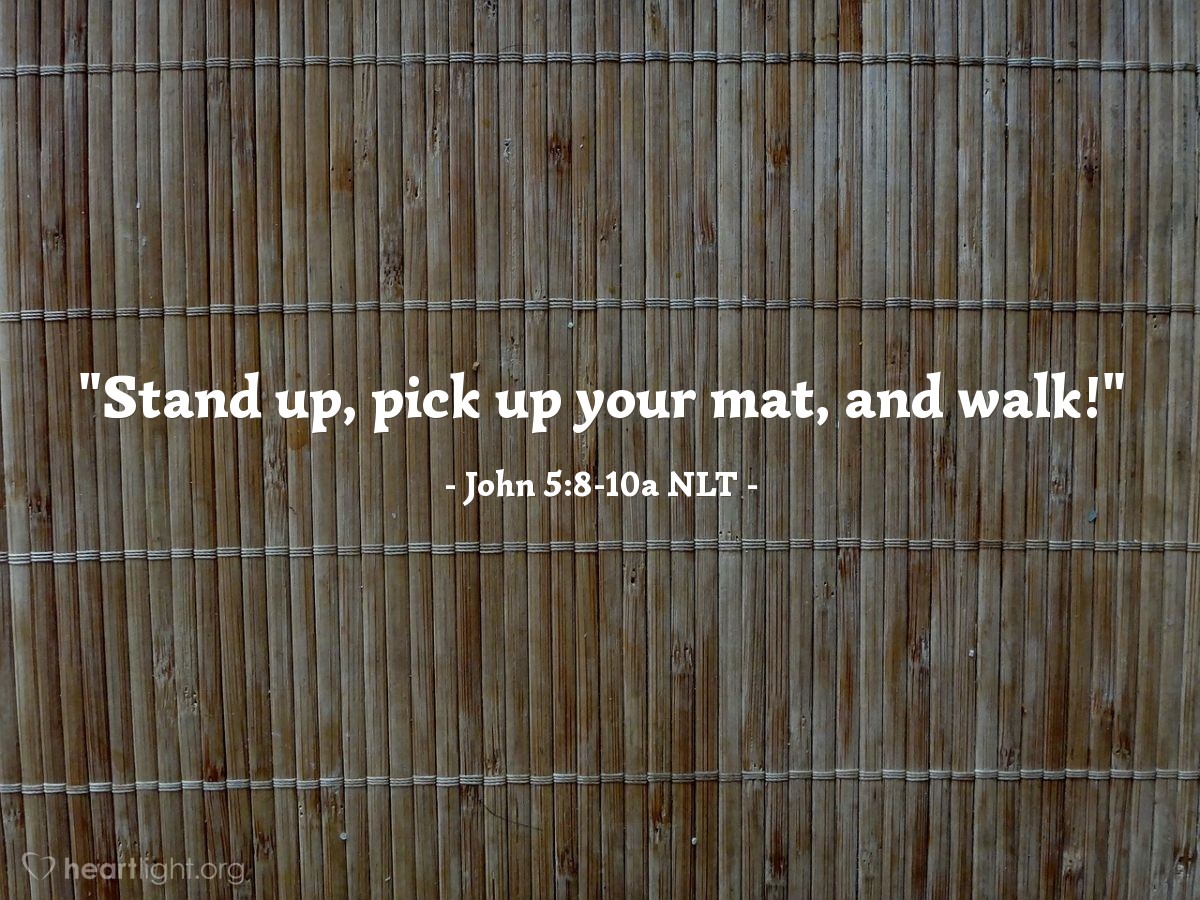 ‘Doesn’t Fit My Religious Agenda’ – John 5:8-10