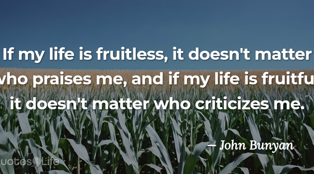 How to Get Freedom From Praise & Blame