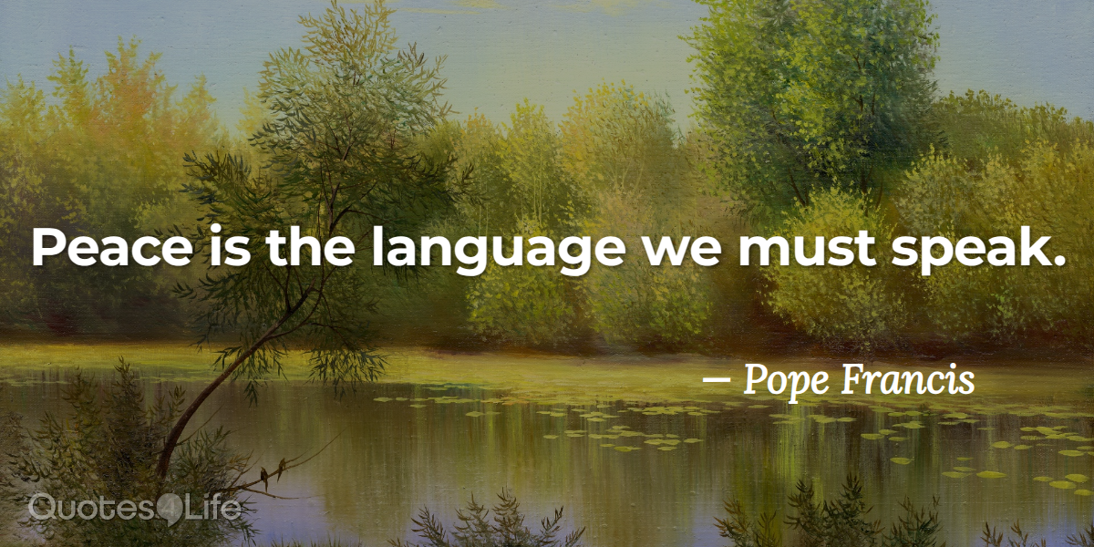 The One Language Our World Is Waiting to Hear Soon